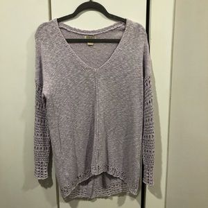 Lucky Brand purple sweater